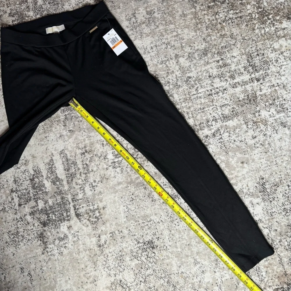 NWT Michael Kors Women's Black Basics Leggings Size Small